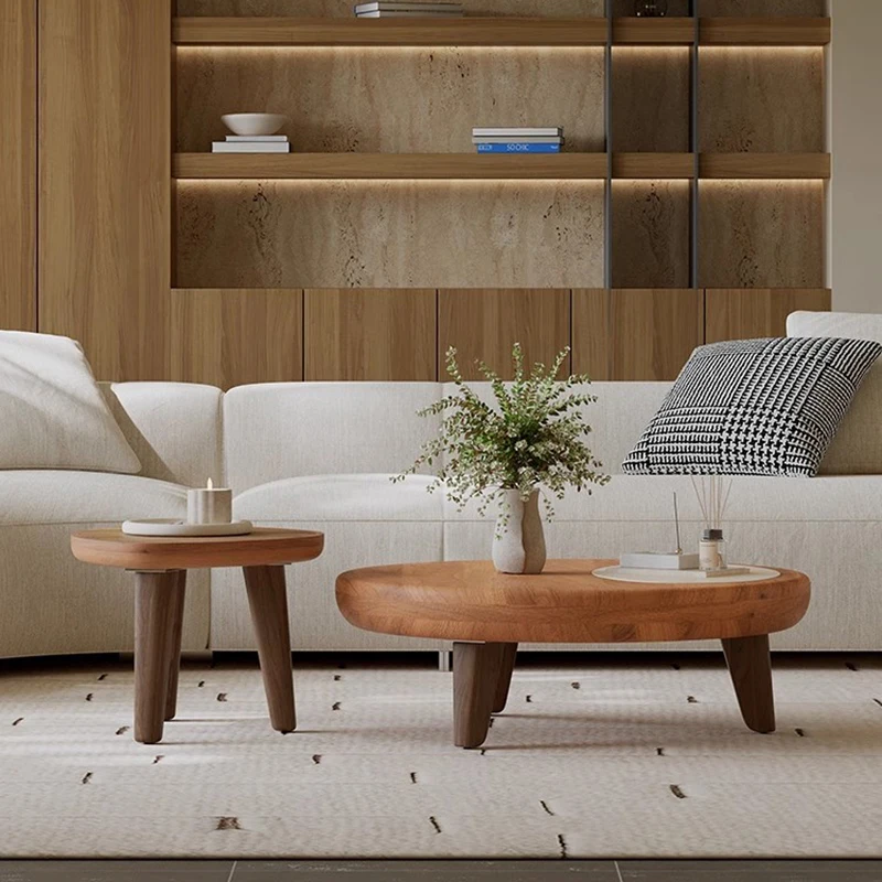 Living Room Solid Wood Coffee Table Storage Modern Luxury Nordic Coffee Table Simple Unique Mesas De Centro Para Sala Furniture