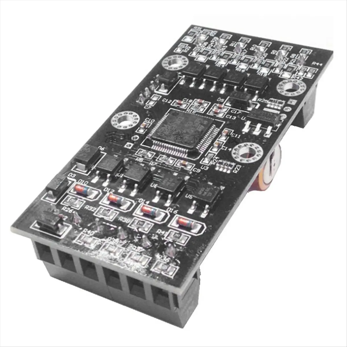 A73T FX1N-10MT PLC Industrial Control Board Transistor Output 6 in 4 Out DC10-28V Power Supply with Program Cable