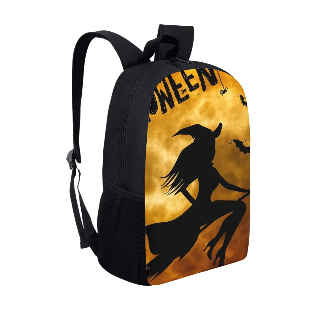 Magician Witch Print Book Bags For Girls Teens Stylish Casual Large Backpacks Middle Students Schoolbag Children Gift Mochila