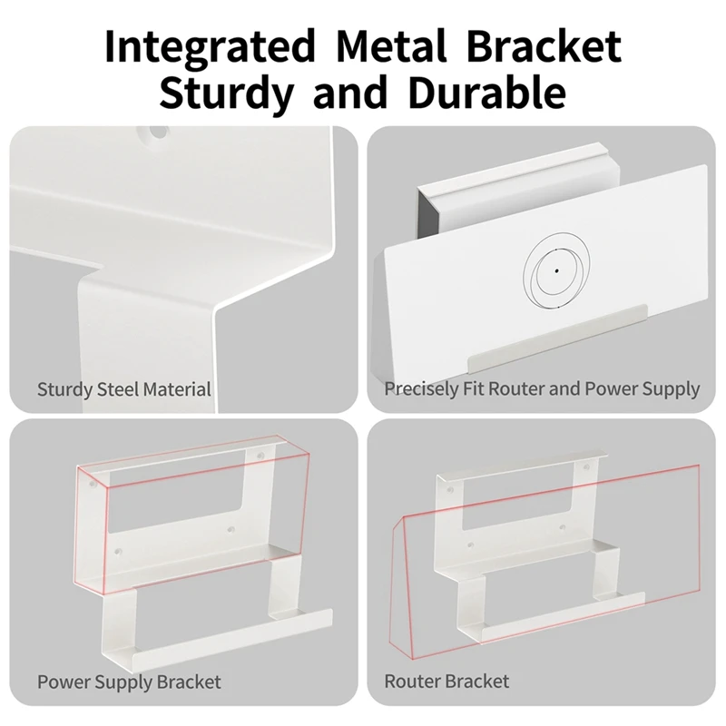 ¡CALIENTE! Para montaje en enrutador Gen 3 2 en 1, accesorio de Internet para enrutador Starlink Mesh y Kit de montaje de fuente de alimentación Starlink Gen 3