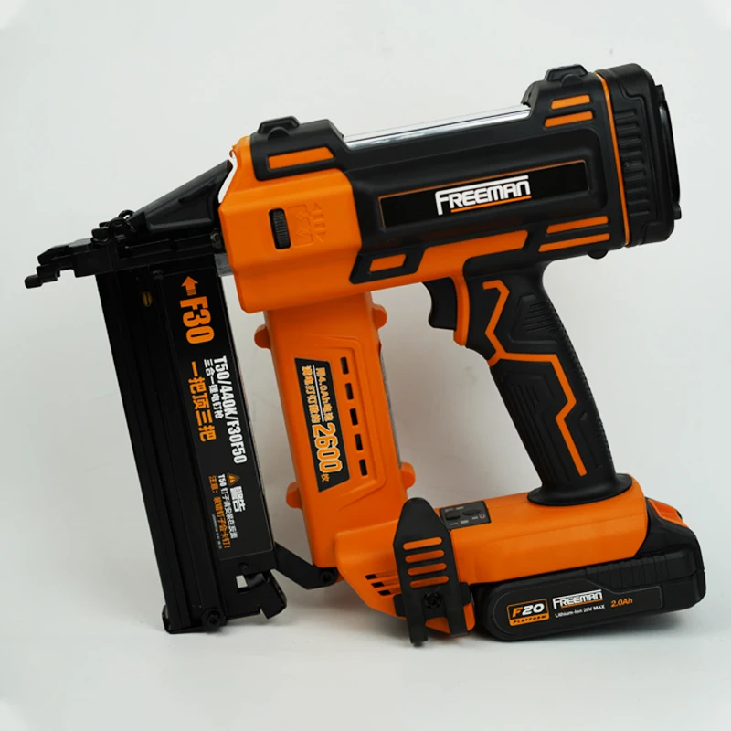 Freeman 20 V battery electric T50/440K/F30F50 (3 in 1 ) industrial cordless nailer and stapler