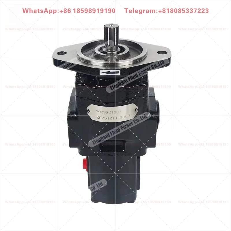 7029521007 Parker Hydraulic Gear Pump Replacement Spare Parts For JCB 3CX 4CX Backhoe Loader Hydraulic Oil Pump