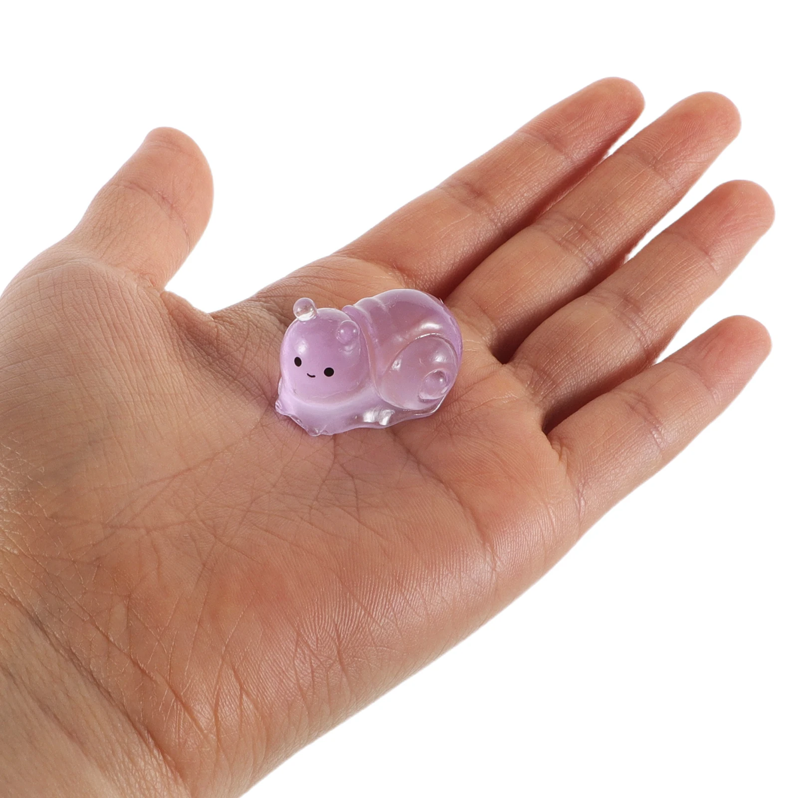 

12 Pcs Micro Landscape Ornament Desktop Decoration Luminous Figurines Figure Accessories Mini Animal Cute