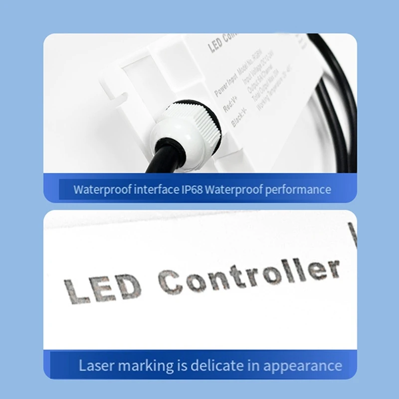 2025 New Tuya Zigbee DC12V 24V LED Strip Waterproof Controller IP68 Rain-Proof ZIGBEE Tuya Voice Remote Control