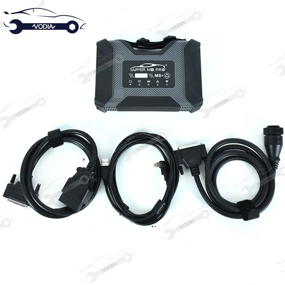 Super MB Pro M6+PRO Wireless Star Car Diagnosis Tool Full Configuration Fit For MB Trucks 12V Car,24v Diesel Truck,Bus,Etc