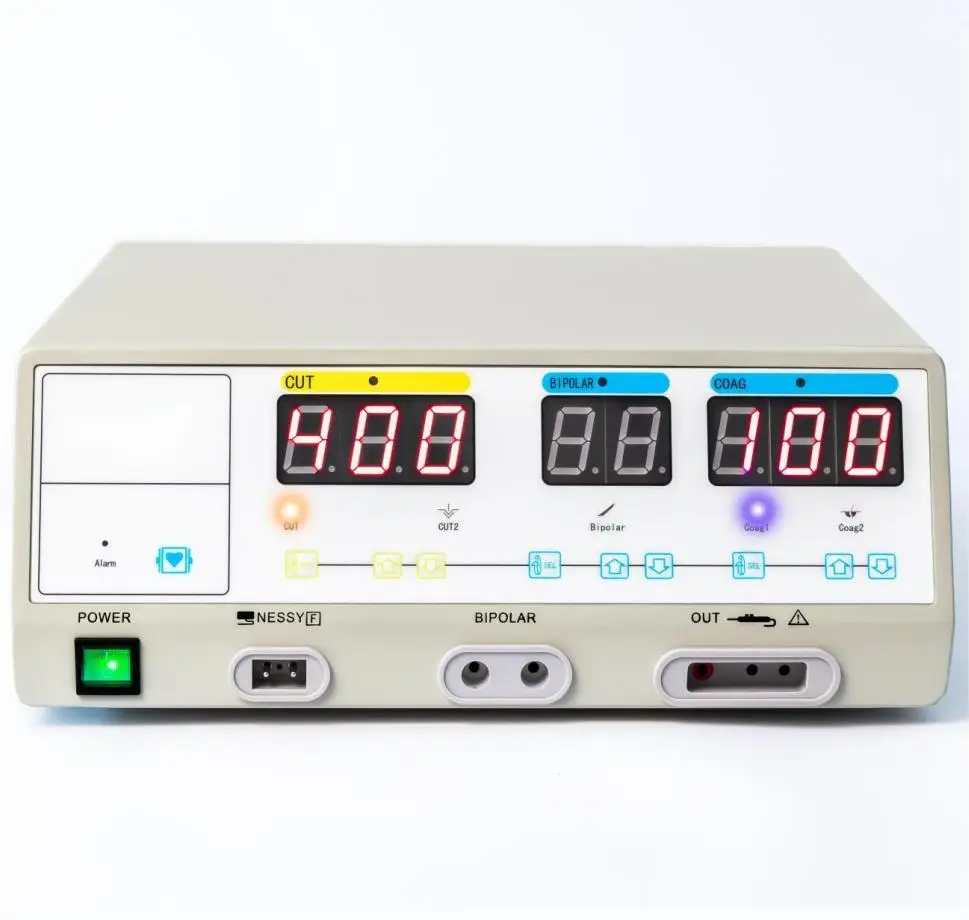 

Electrosurgical generator device for veterinary medical electrosurgery of good quality