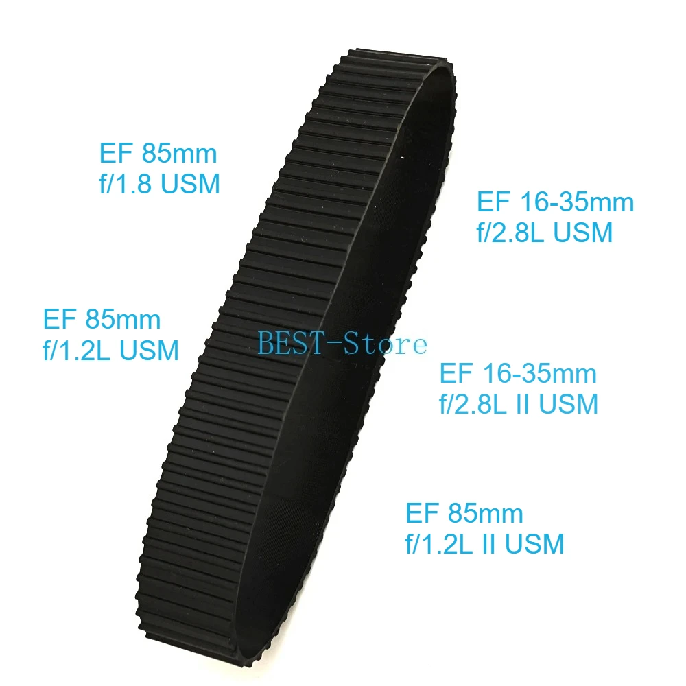 New Lens Zoom Rubber Ring For Canon EF 85mm 85 mm 1.8 f/1.8 1:1.8 1.2L F1.2 L II USM 16-35mm 16-35 I / II 2.8L Accessories Part