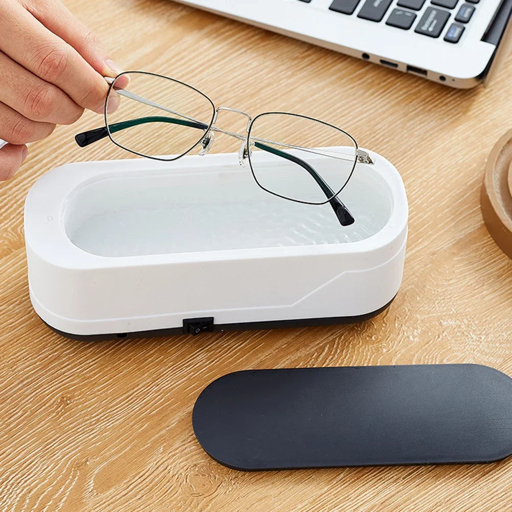 Multifunctional Ultrasonic Portable Mini Jewelry Cleaner Glasses Jewelry Braces Cleaning Machine Jewelry Cleaner Home