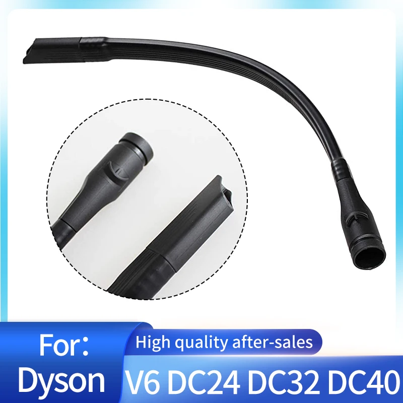 Flexible Crevice Nozzle Extended to 24inch Replacement for Dyson V6 DC-24 DC-32 DC-40 DC-60 DC-74