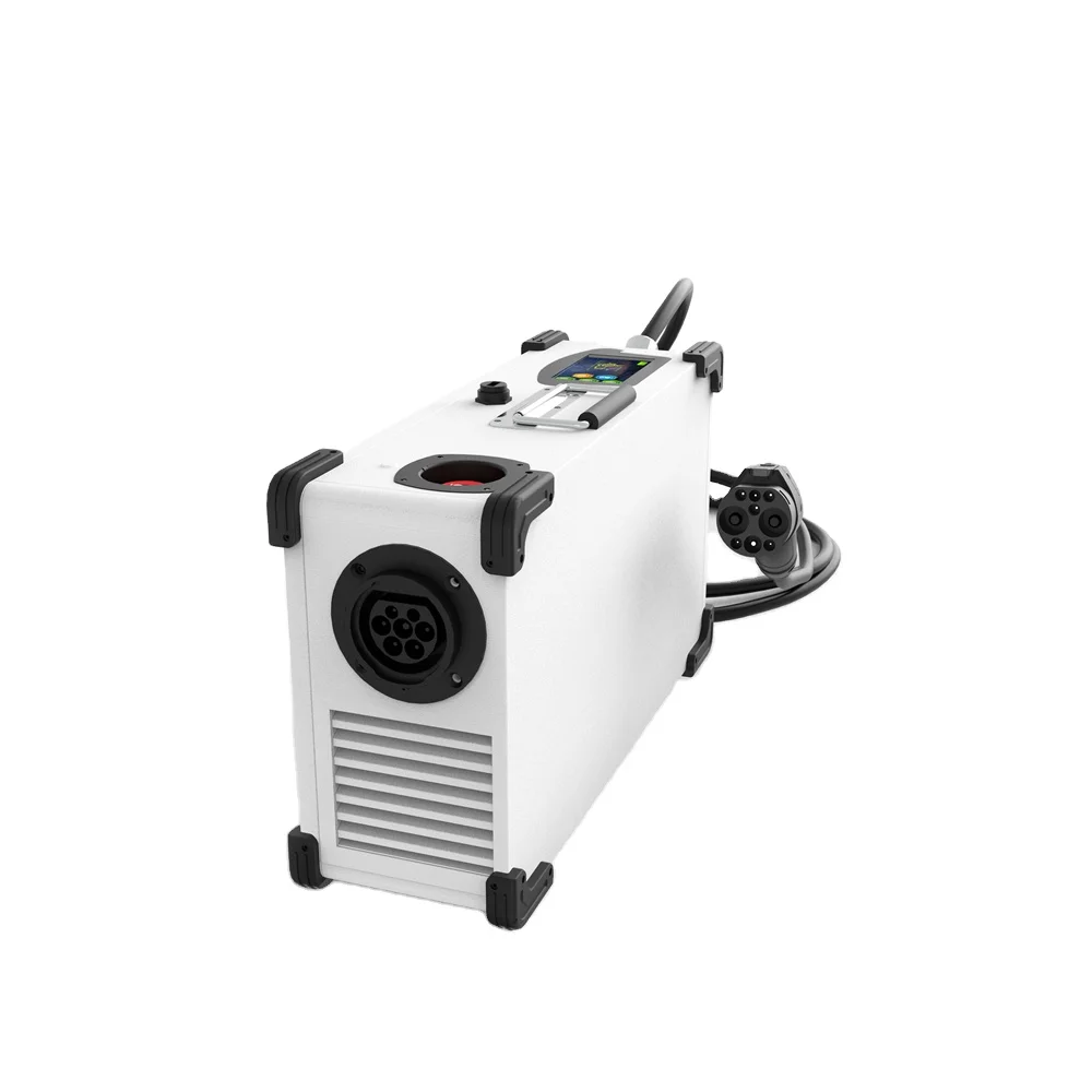 

2025 Hot Sale 20KW GBT CCS2 CCS1 CHAdeMO DC Fast Charger Portable Movable Ev Charger Electric Vehicles Charging Station