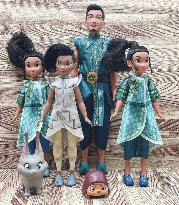 

Hasbro Disney Raya and The Last Dragon Chief Benja Namaari Exclusive Doll Gifts Toy Anime Action Figures Model Collect Ornaments