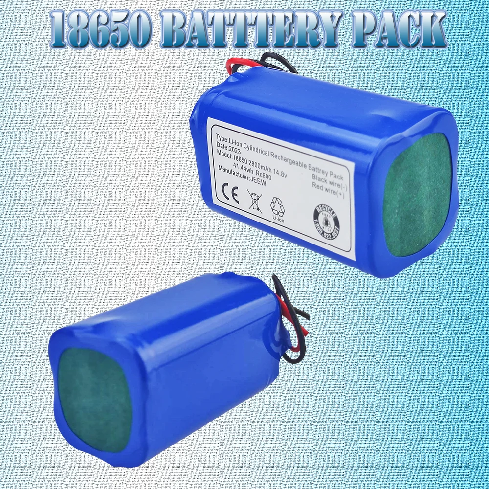 14.8V 2800mAh Da Tian Gong battery plug Li-ion  Battery For Rowenta Tefal Explorer Serie 20 40 60 Robot Vacuum Cleaner Battery