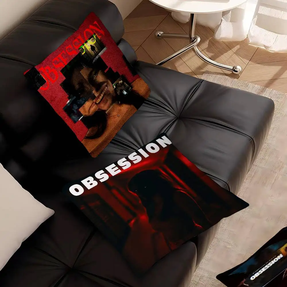 Obsession Movie 2026 Horror Gothic Cushion Cover Decorative Pillow Sofa Home Decor case pillow cases