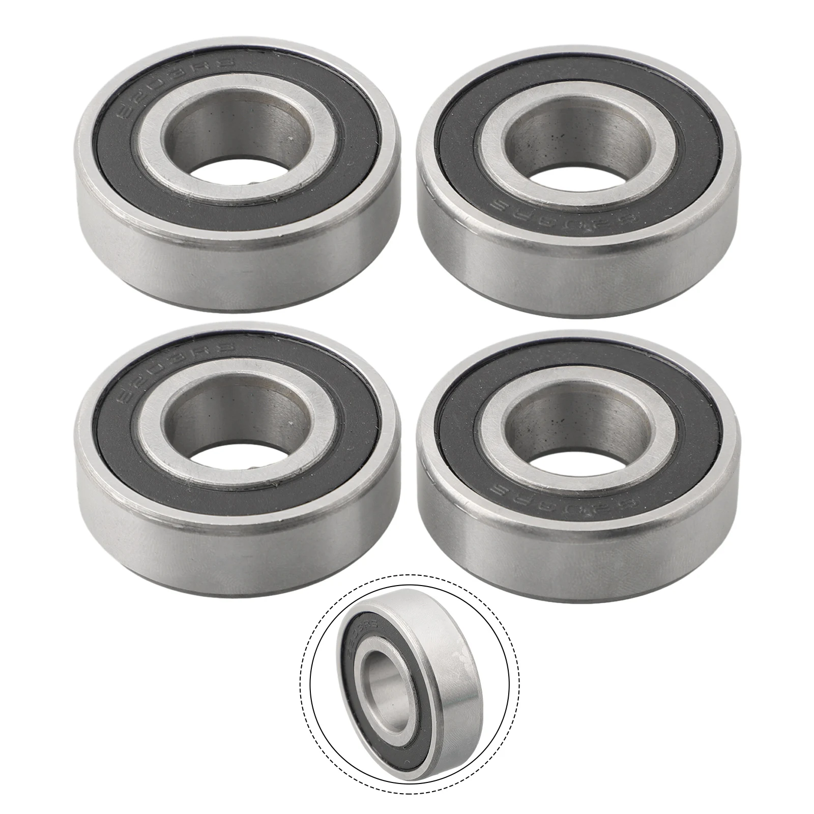 4pcs 741-0600 941-0600 Sealed Ball Bearings Fit For For Craftsman Tractor Spindle Replacement Parts Lawn Mower Garden Power Tool