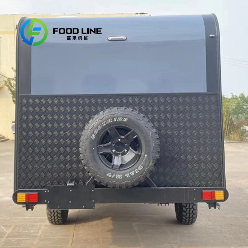 Customized Attractive 4x4 Aluminium Inflatable Camper Tent Travel Trailer With Windows For RV Caravan Outdoor Camping Trips