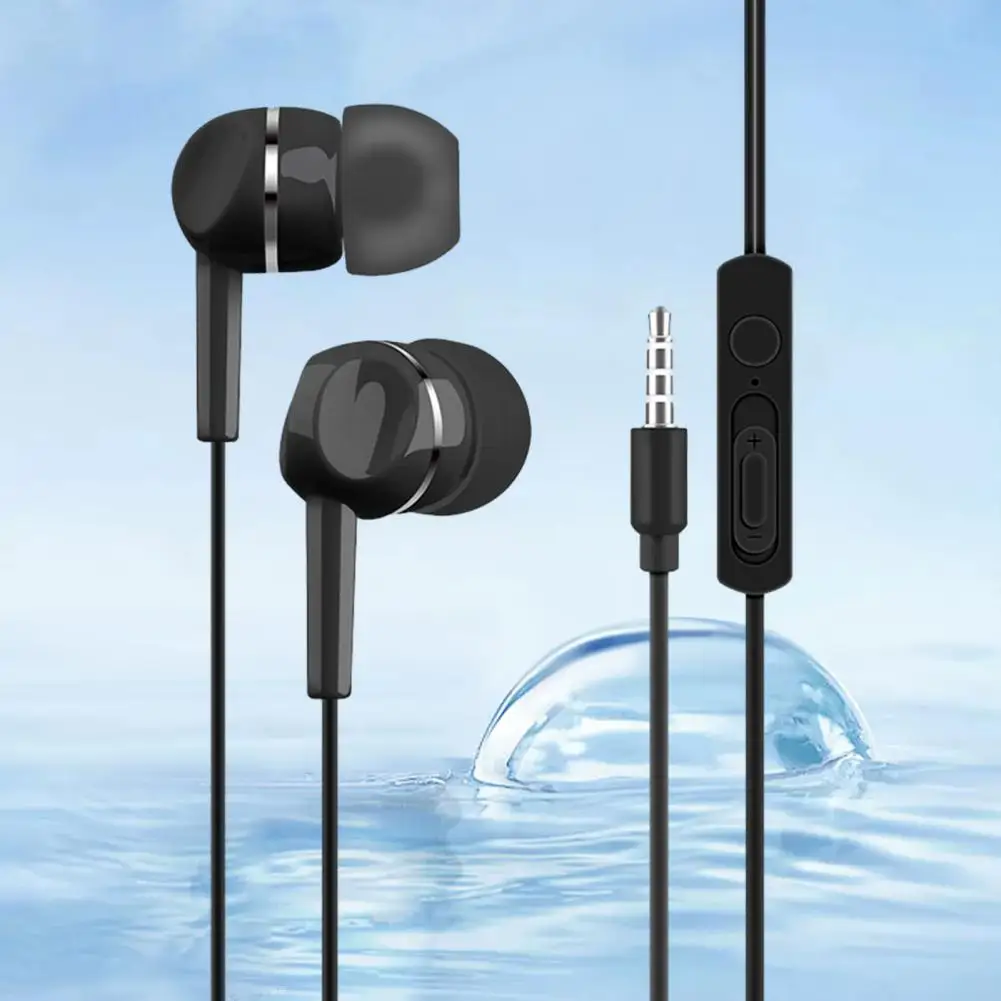 Hifi Sound Earphone High-quality In-ear Stereo Earbuds with Noise-cancelling Microphone Waterproof Design for Sound for Mobile