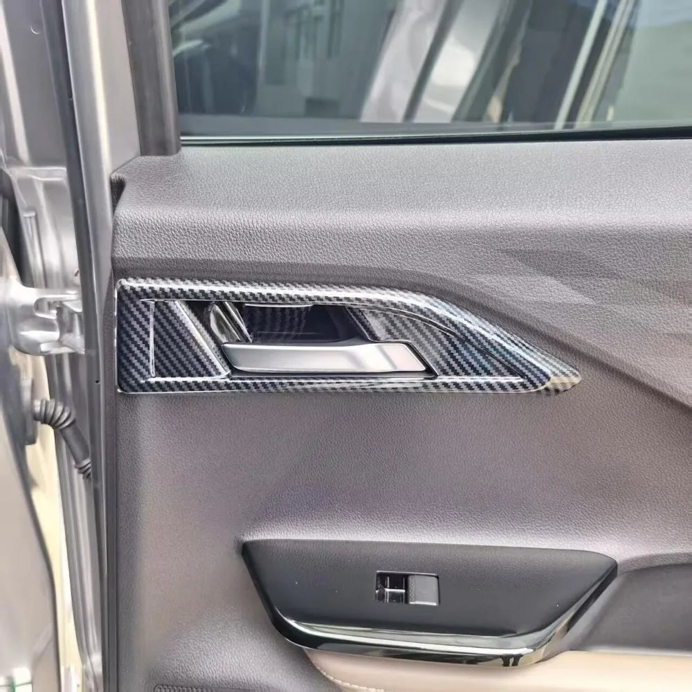 

For Mitsubishi Xforce Outlander sport 2025 2026 ABS Rear Air Condition Vent Outlet Frame back Anti kick board USB Cover Sticker