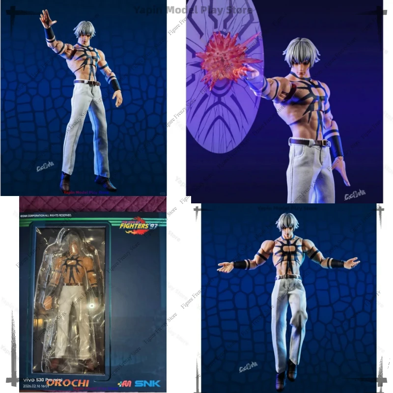 Special OfferOriginal Tunshi Studio TS-015 THE KING OF FIGHTERS '97 Orochi Sun God SNK Genuine Authorized 1/12 Action Figure Toy