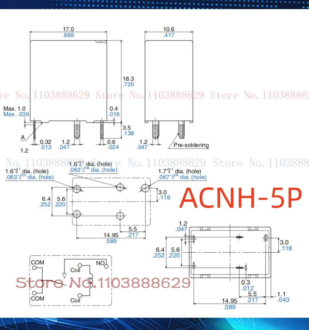 ACNH3212 M03/M18 -35A