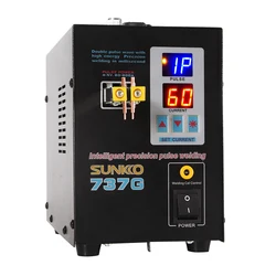 Stalkko-Machine à souder par points à impulsion de précision, batterie 737G, 1,5 kw, lumière LED, batterie 18650 utilisée