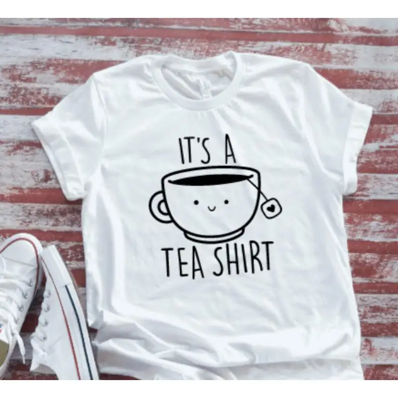 

It'S A Tea Футболка Lover Мягкий Белый