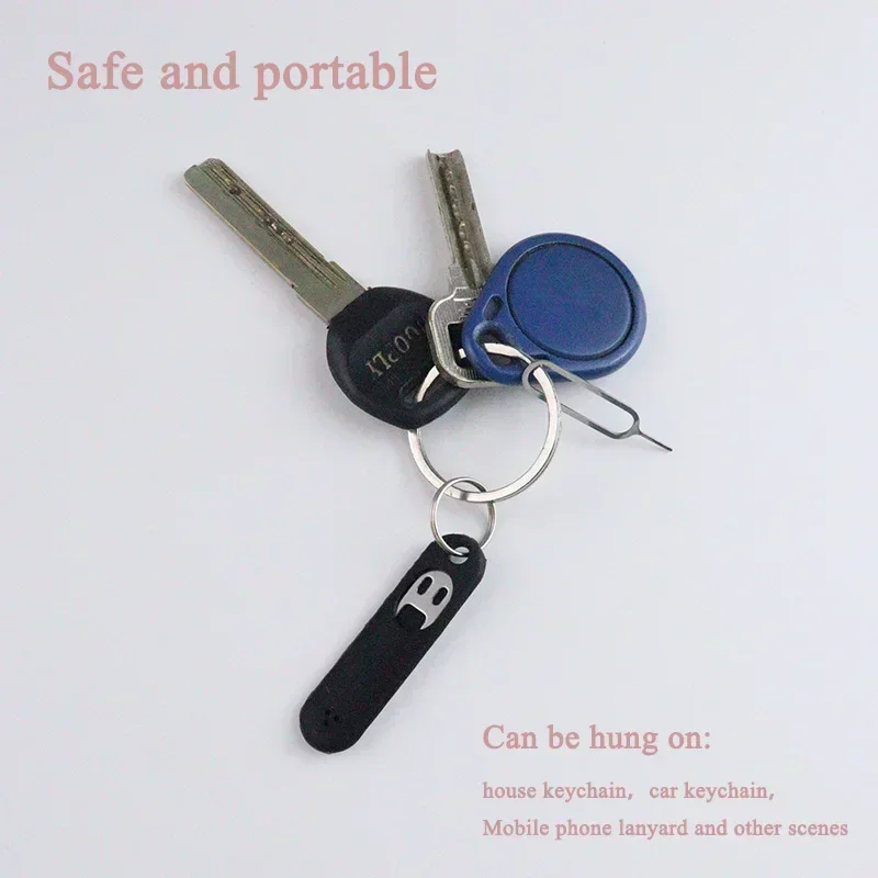 SIM Card Key Removal Pin Creative Keychain Anti-lost Removal Tool Accessories Suitable for Smartphone Tablet Card Tray Opening