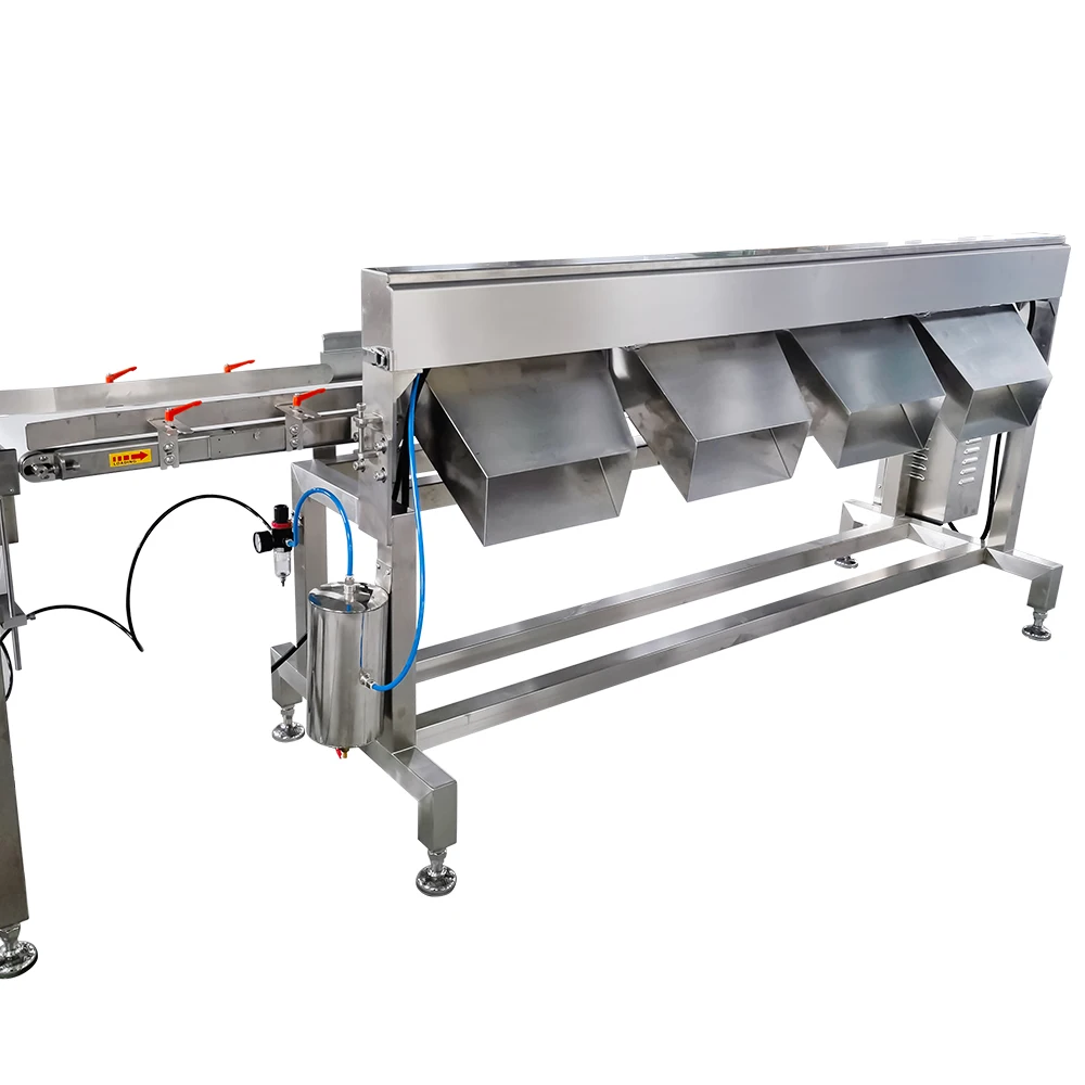 Factory Supply High Speed Precision Weighting Fruit Sorting Machine Weight Sorter Separate Multiple Level Weight
