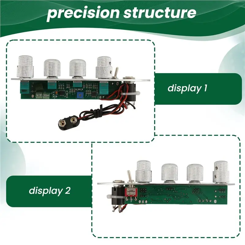 Superior-5 Jazz JB Bass Loaded Wired Control Plate Guitar Parts Plastic+Metal For 4/5 String Bass view 5