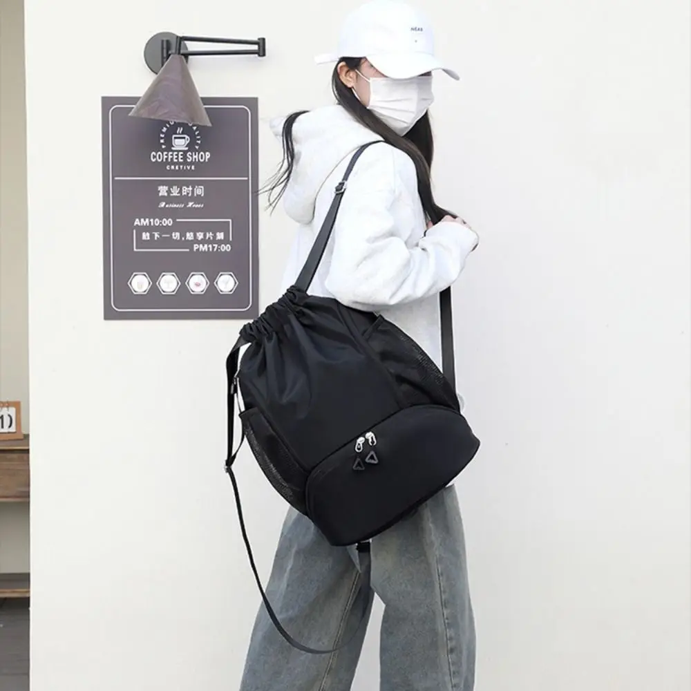 New Multifunctional Badminton Racket Backpack with Shoes Pocket Waterproof Gym Fitness Pack Large Capacity Tennis Bag