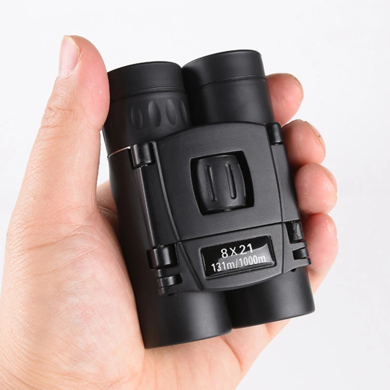 Mini Portable Zoom HD 5000M Telescope Binoculars Powerful 300x25 Folding Long-distance Low Light Night Vision Professional