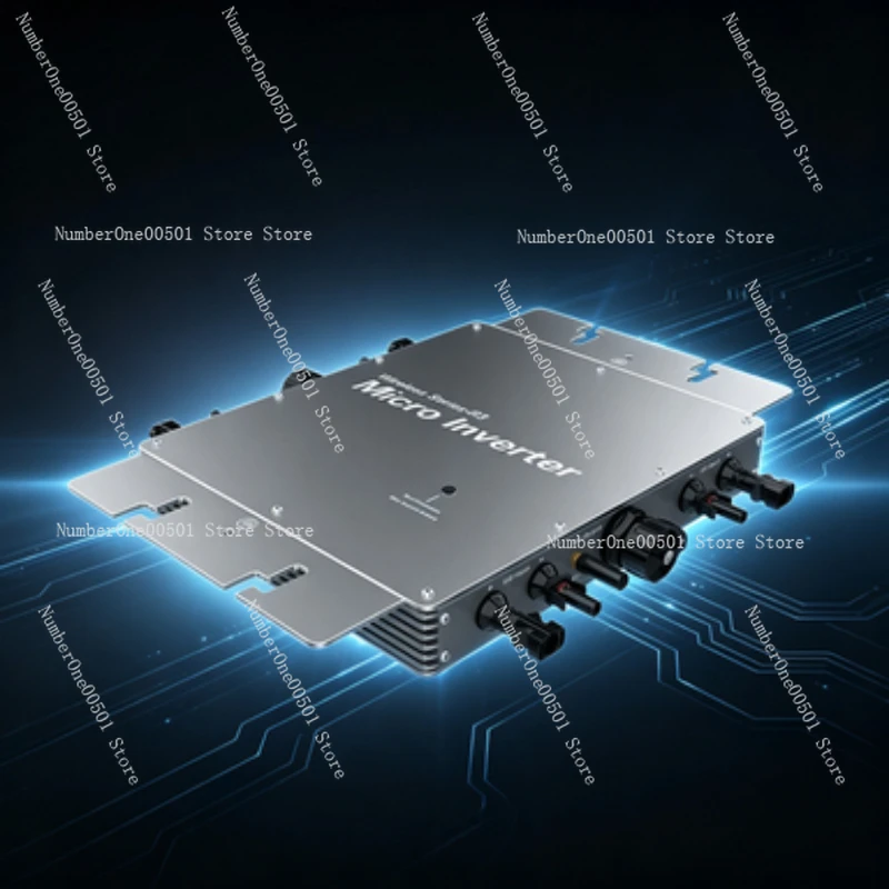 

Микроинвертор WVC-1200W для солнечных электростанций, подключаемых к сети, с защитой IP65, MPPT, Wi-Fi мониторингом для балконных фотоэлектрических систем