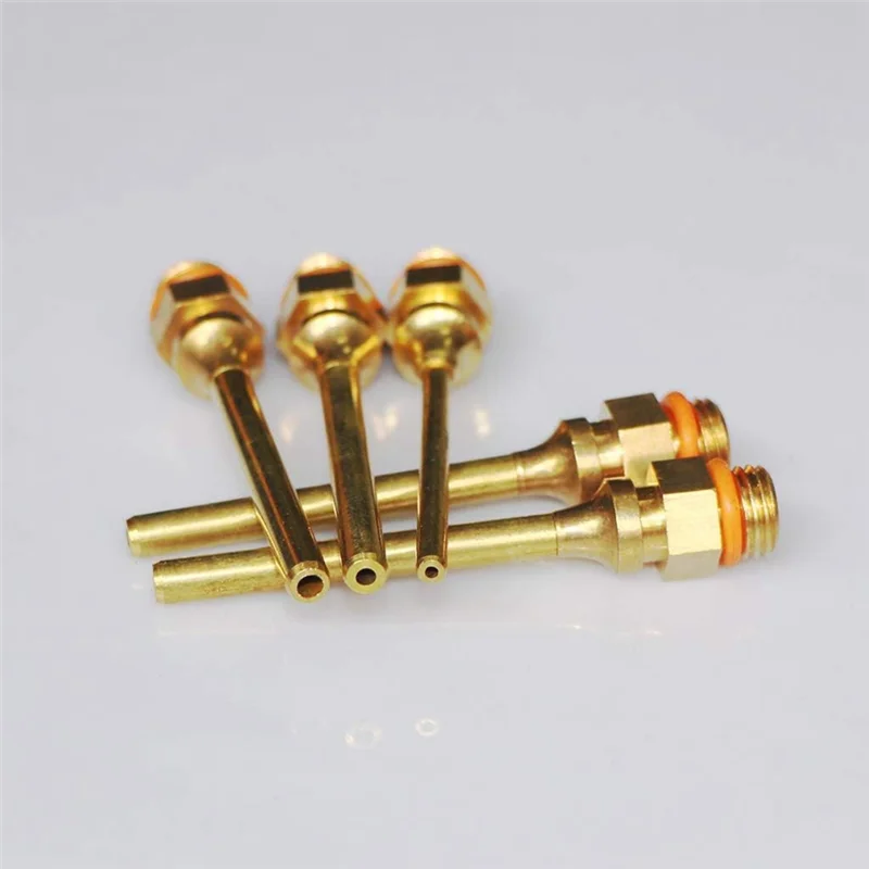 Buse thermofusible, buse de diamètre à petit alésage, buse Anti-fuite, accessoires de buse en cuivre, outils de buses, meilleure vente