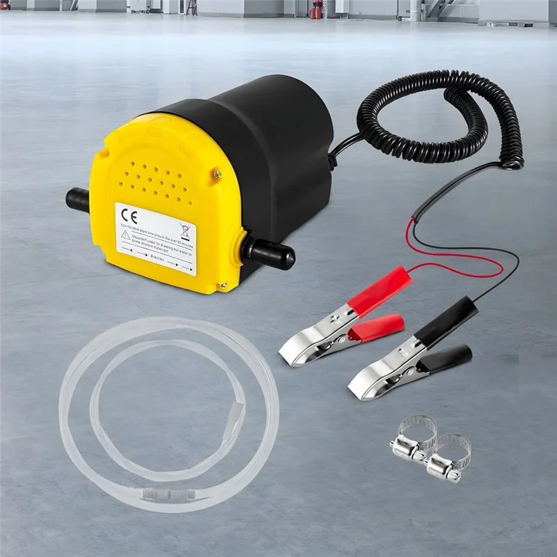A88E – einfach zu bedienende elektrische Ölpumpe mit 12 V Gleichstrom, selbstansaugender tragbarer Ölextraktor für effektive Ölwechsel