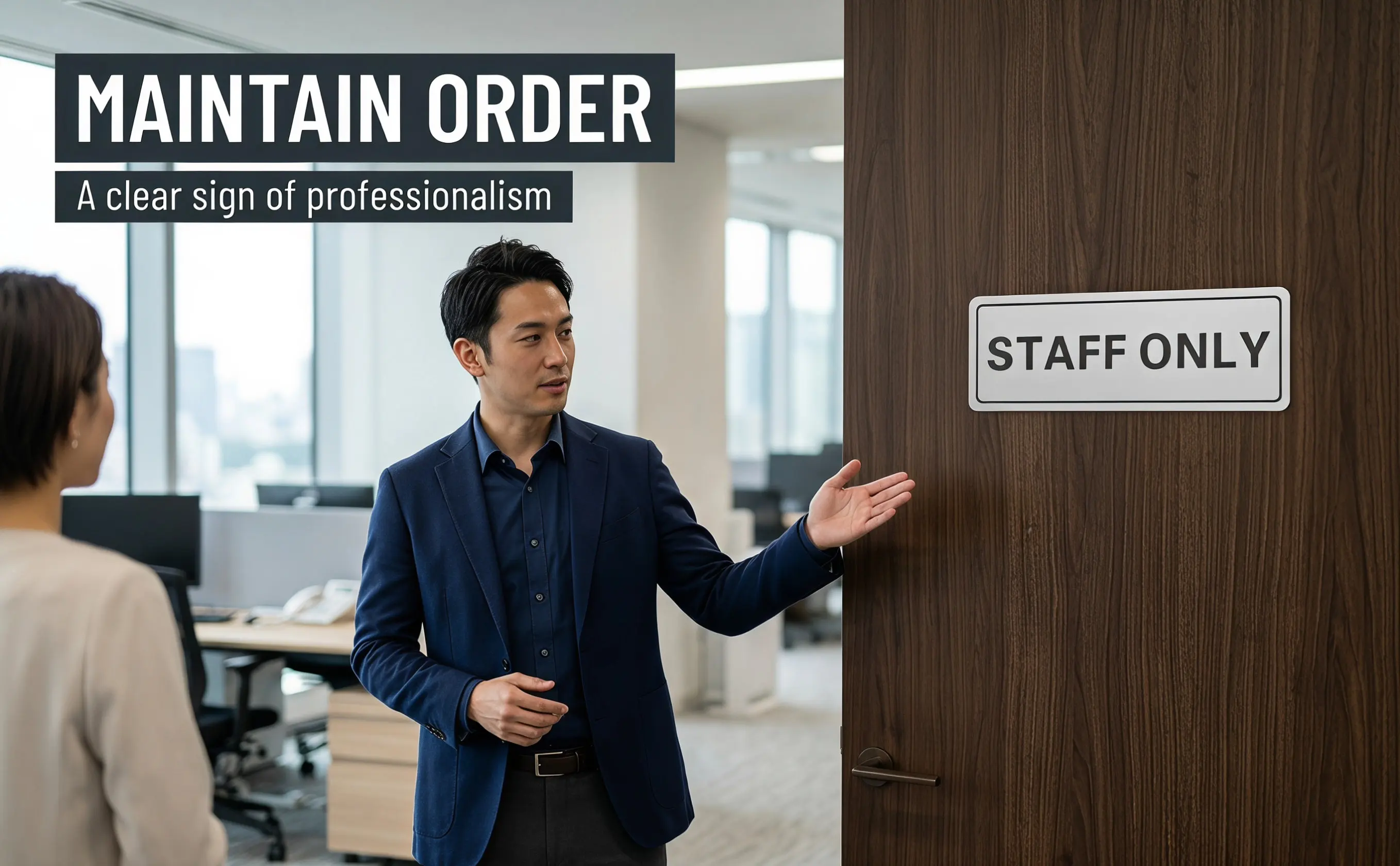 Staff Only Wall Sign Aluminum Door Sign for Office Retail Store Room Toilet Front Door Employee Access Control Rectangle Plaque