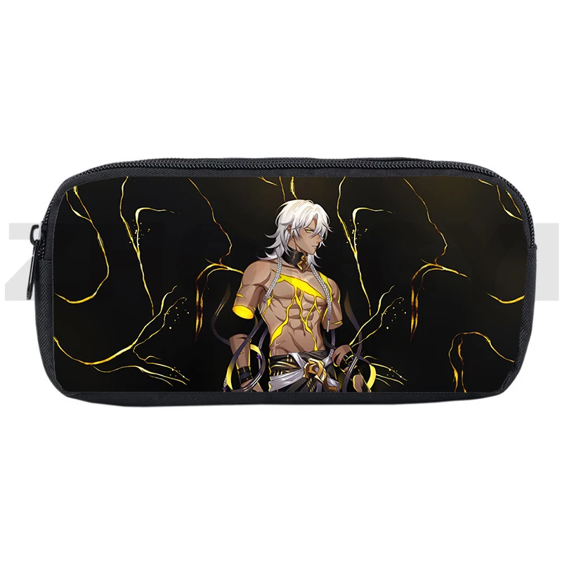 Game Honkai Impact 3rd Pencil Case Large Capacity Travel Cosmetic Organizer Boys Girls Honkai Impact 3rd Stationery Storage Bags