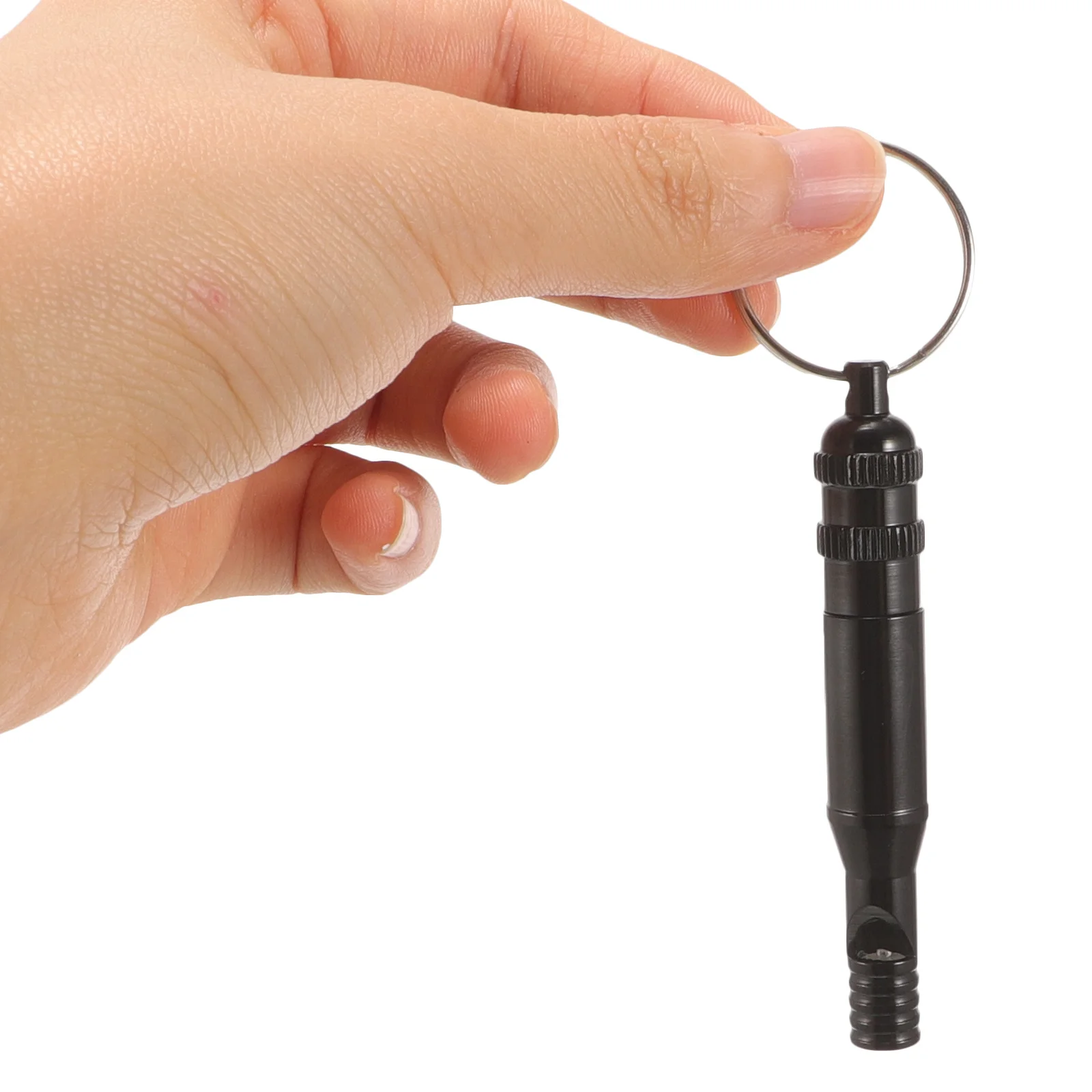 Silbato de supervivencia de emergencia portátil, silbatos ruidosos pequeños de Metal para exteriores, senderismo, Camping, seguridad, silbato de emergencia, supervivencia, 6 uds.