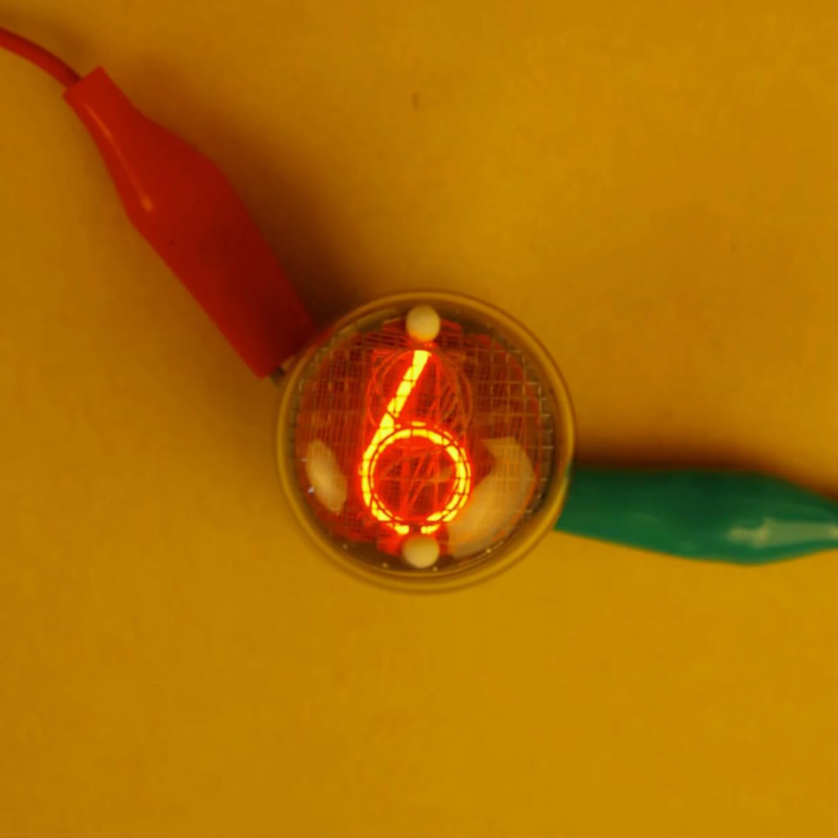 IN4 Glow Tube Electronic Nixie Tube Diy Creative Cyberpunk Retro Clock