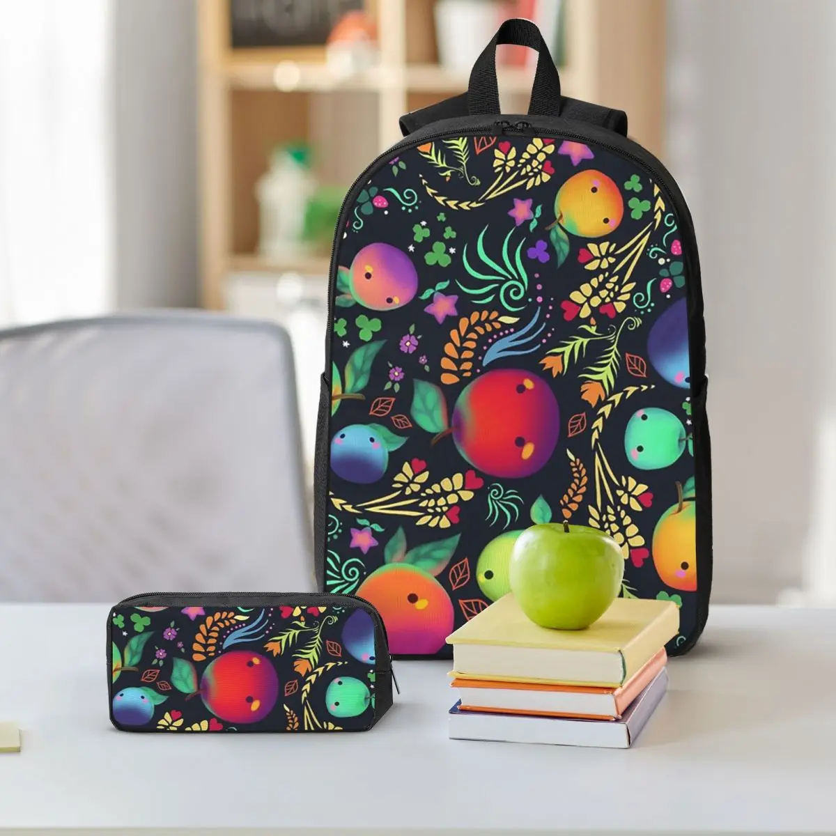 SDV Farm Valley Friends Stardew Valley Game Backpack BookBag School Bag Shoulder Bags 3ps Insulated Lunch Bag Pencil Case