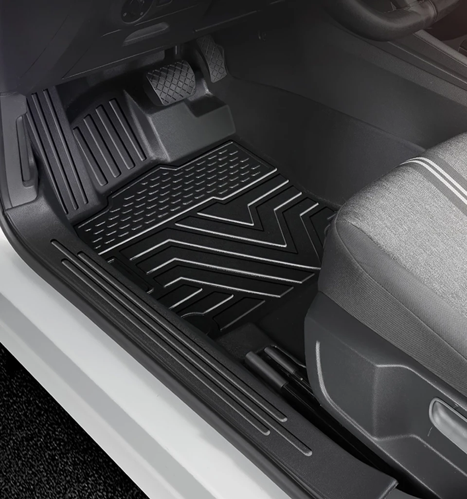Gummi-Fußmatten-Set für VW Jetta MK7 2023, wasserdicht, Dropshipping, Innenraumzubehör, Teppiche, hochwertige Qualität. – Detail 1
