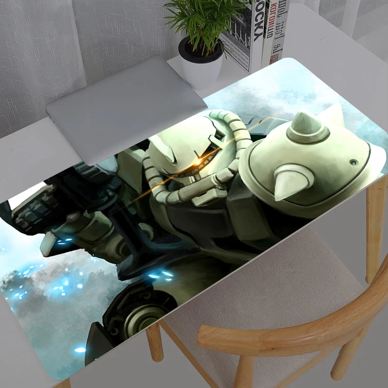 Mouse Pad Anime Mobile Suit Gundam Gaming Accessories Mousepad Gamer PC Completo Computer Keyboard Desk Mat Varmilo Table