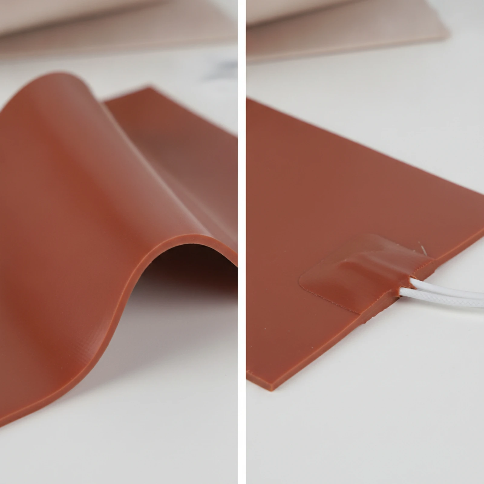 Silicone Heating Pad Flexible Silicone Heater Pad High Thermal Efficiency Electric for DIYers, Engine Oil Tanks view 6