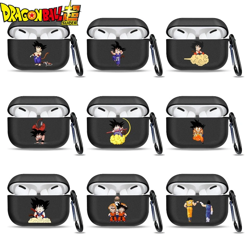 Casing Pelindung Kartun Kreatif Dragon Ball Sun Wukong AirPods Pro2 Casing Earphone Dekorasi Bluetooth Generasi 2/3 Anime