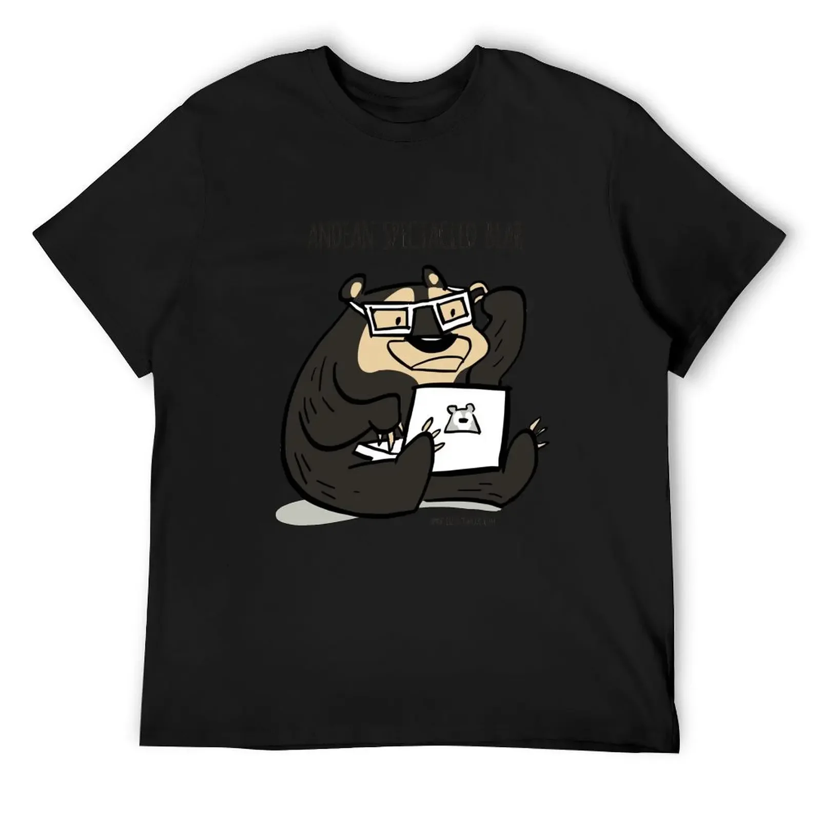 Andean Spectacled Bear T-Shirt cute tops graphic t shirts designer shirts blanks tshirts for men