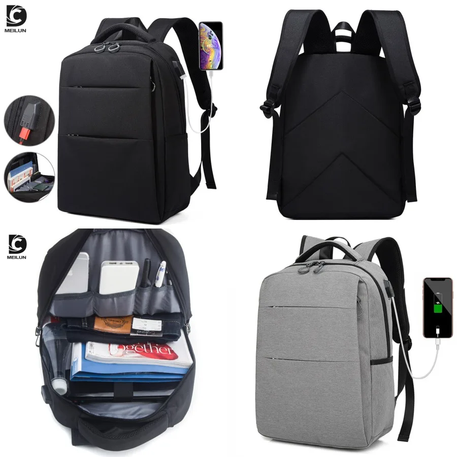 

【New style】DC business backpack men's shoulders Korean trend travel bag casual female students 'schoolbag simple and fashionabl