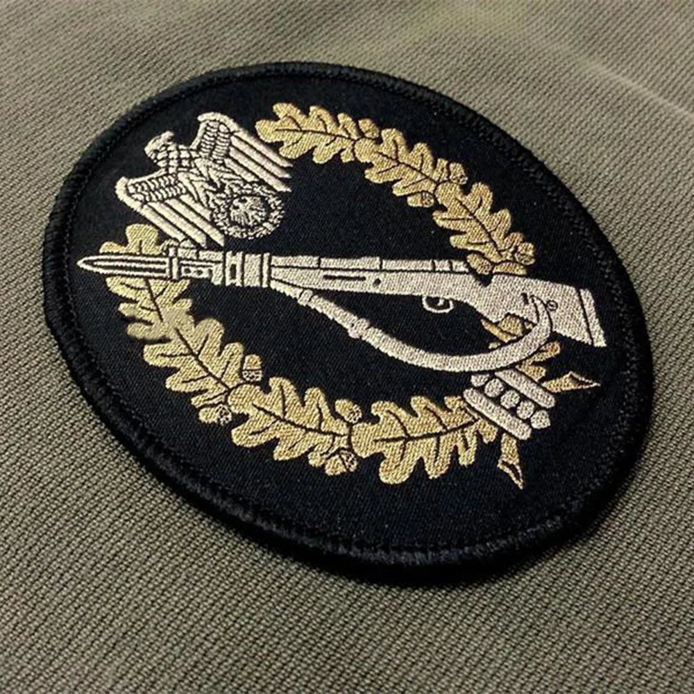 GERMAN INFANTRY RIFLEMAN SNIPER EAGLE ARM-BADGE PATCH