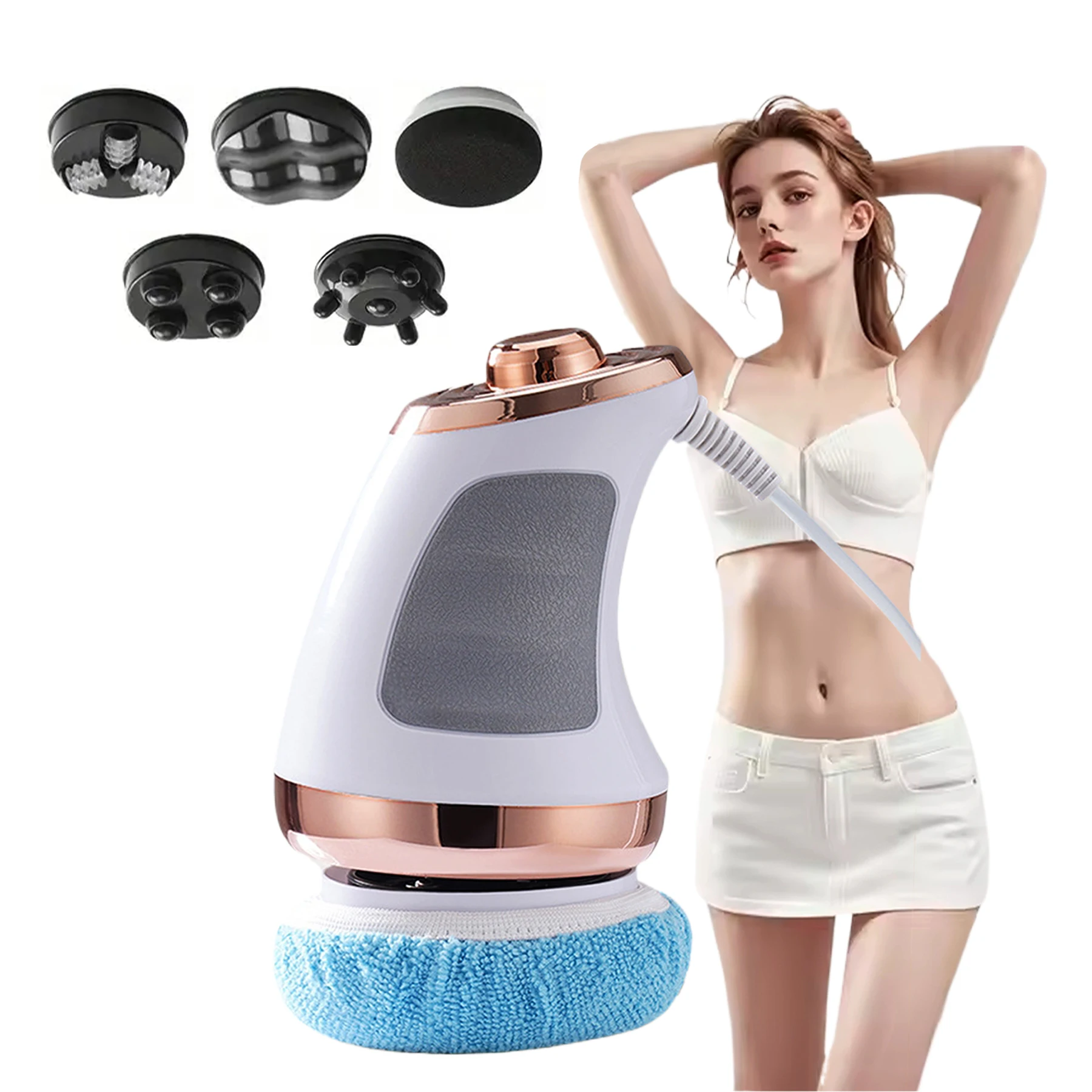 2025 New Arrival Electric Fat Belly Burning Machine Body Slim Sculpting Machine Anti Cellulite Handheld Slimming Massager