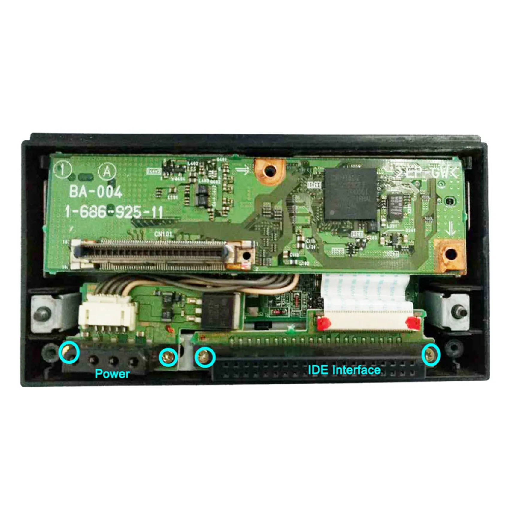 Y69A 3X SATA Adapter Upgrade Board for Playstation 2 PS2 IDE Network Adapter