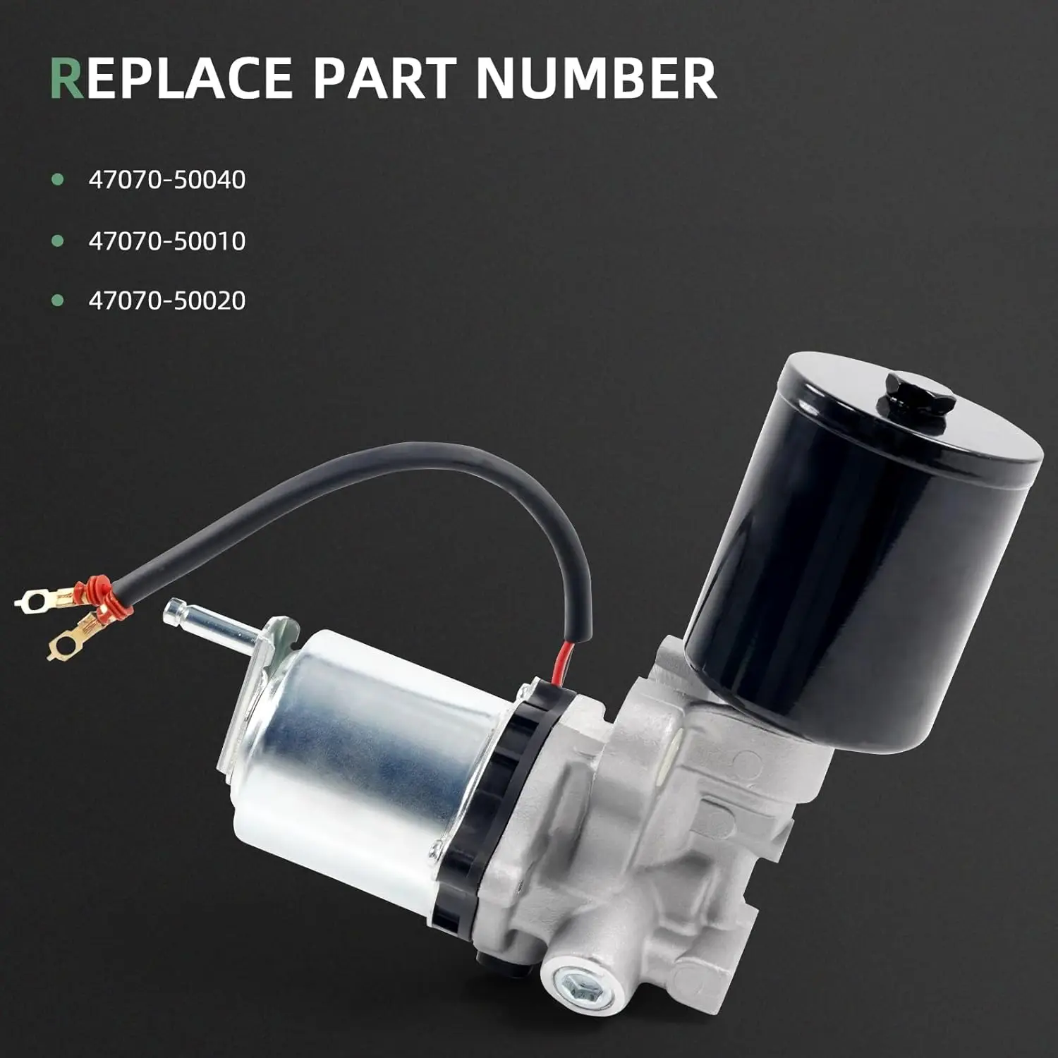 47070-50020 4707050040 Assembly Brake Booster Pump For Lexus 2007-17 LS460 LS600 47070-50040 44510-50070 44510-50090