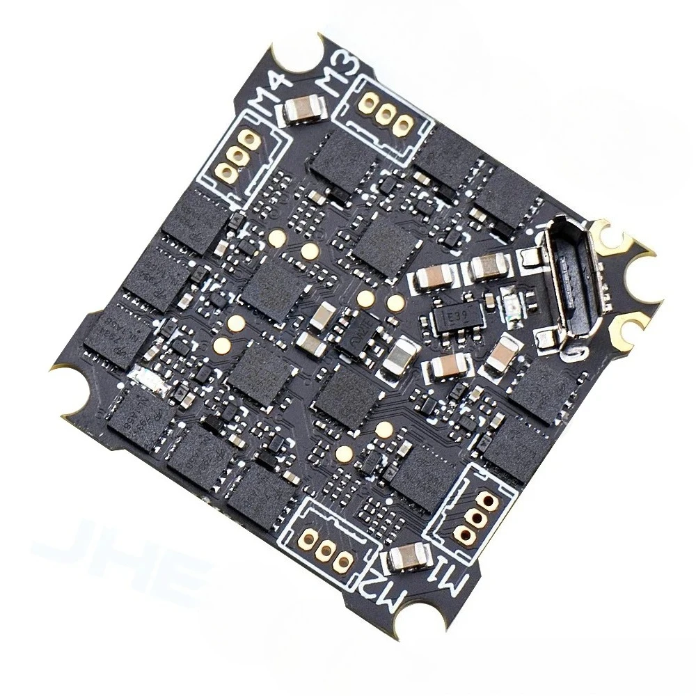 F4 AIO 12A F411 FC BLHELIS 12A 4in1 ESC 1-2S 25.5X25.5mm Micro Stack For FPV Tinywhoop Cinewhoop Build