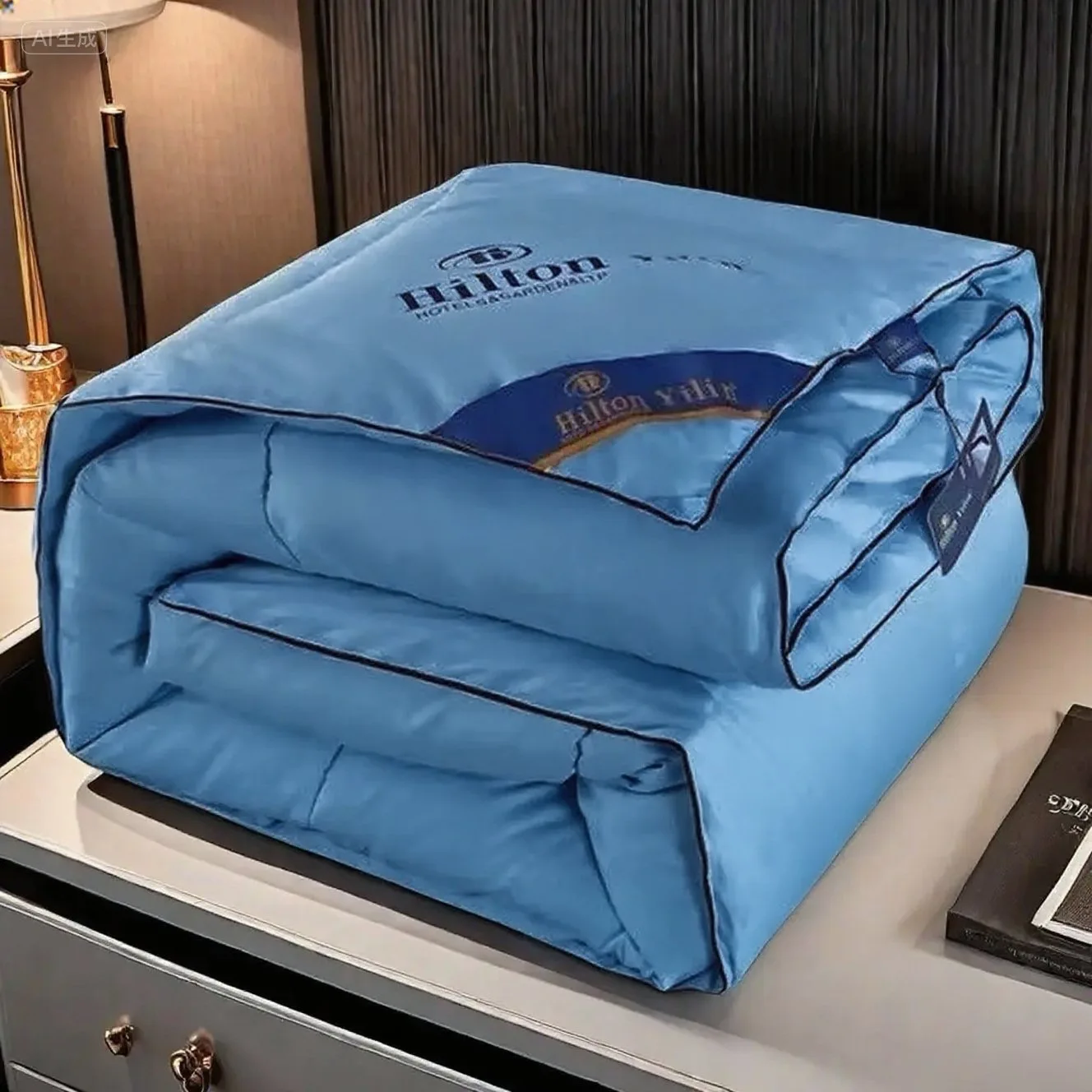 لحاف بديل للريش بجودة فنادق الخمس نجوم، سميك ودافئ للشتاء والربيع والخريف، مناسب للسرير الفردي والمزدوج، مثالي لسكن الطلاب، و... #3